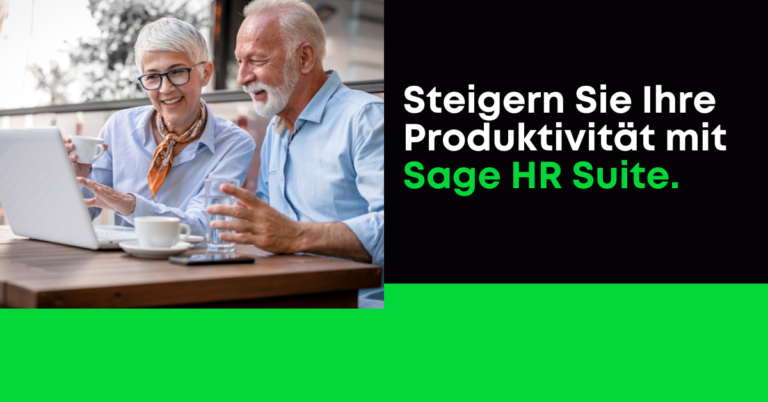 "Sage HR Suite Dienstleistungsmanagement HR-Dienstleistungen optimieren Personalmanagement Dienstleistungen"